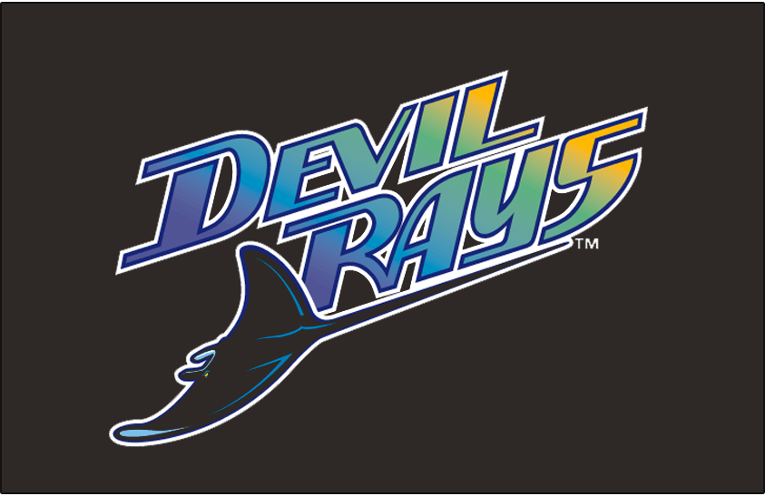 Tampa Bay Devil Rays 1998-2000 Jersey Logo iron on transfers for clothing version 2